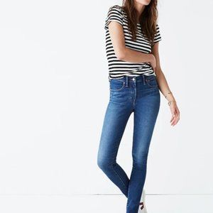 Madewell - 9" Mid-Rise Skinny Jeans in Medium Wash - Size 28